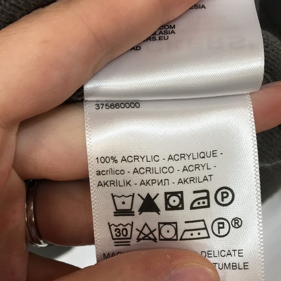 Dockers Mens Gray and White Argyle Sweater Size XL NEW with Tags - Picture 6 of 7